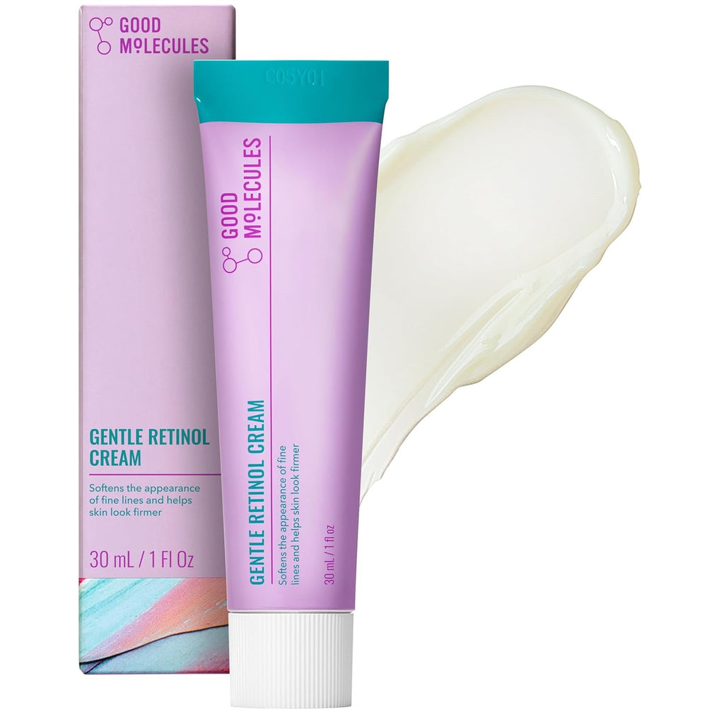 Good Molecules Crema Suave de Retinol - Crema de Noche de Retinol para Minimizar la Apariencia de Líneas Finas y Arrugas