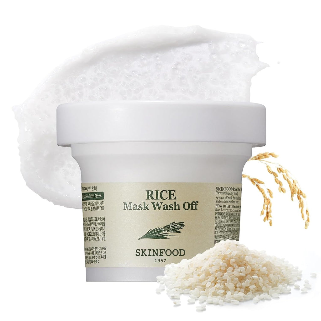 Mascarilla Exfoliante de Arroz Coreana - Skinfood 1957