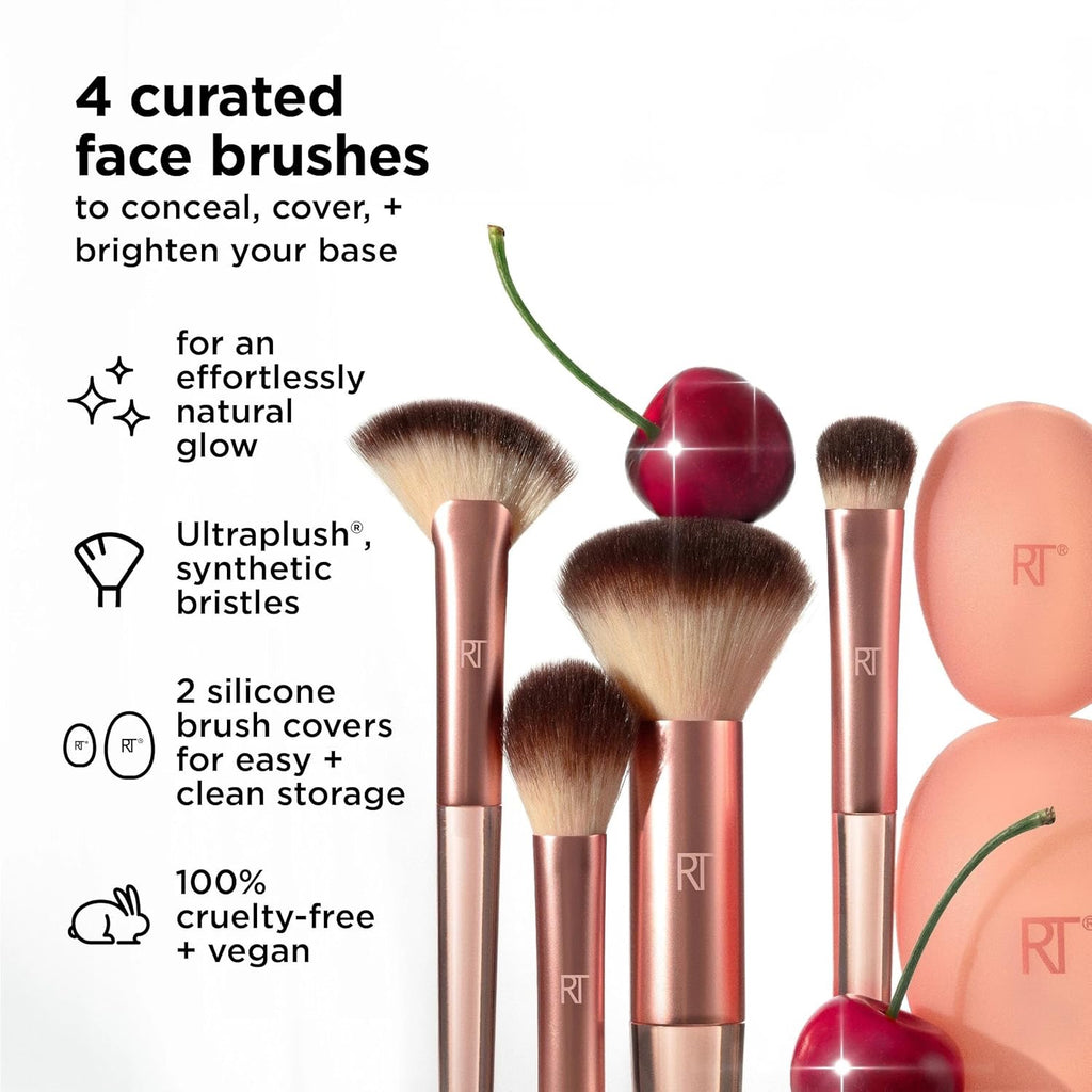 Real Techniques Set Brochas Cherry