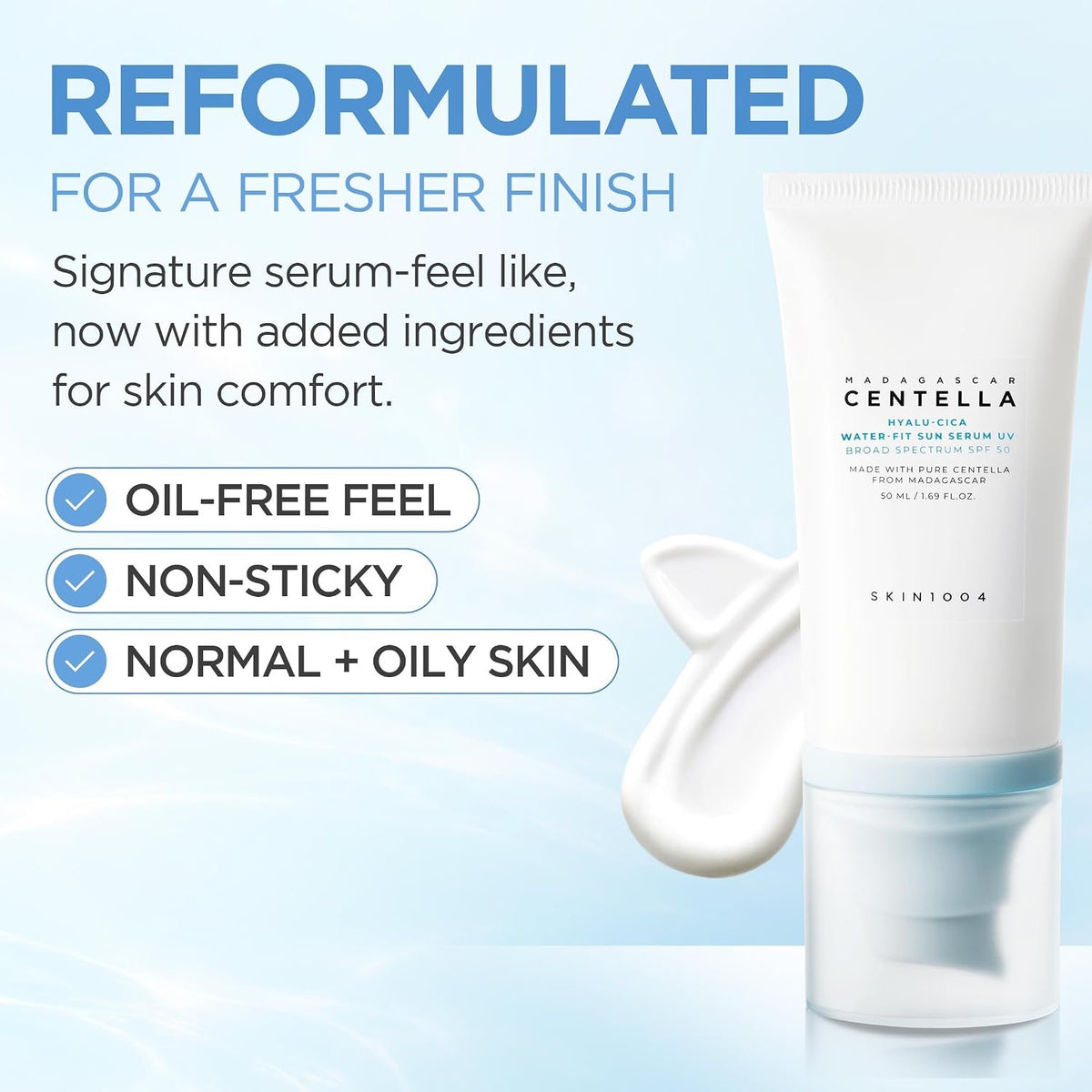 Skin1004 - Bloqueador Water Fit Centella