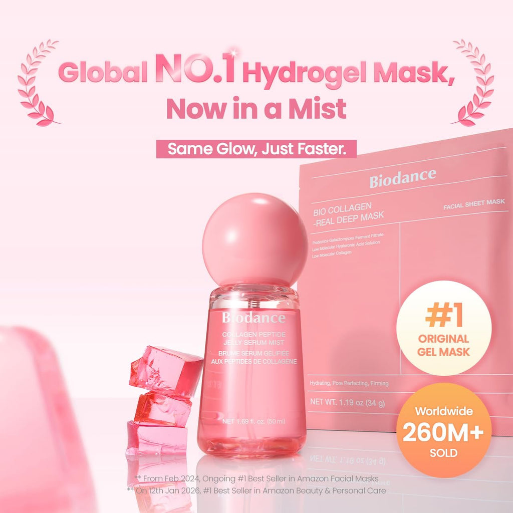 BIODANCE hidrogel Spray facial de péptidos