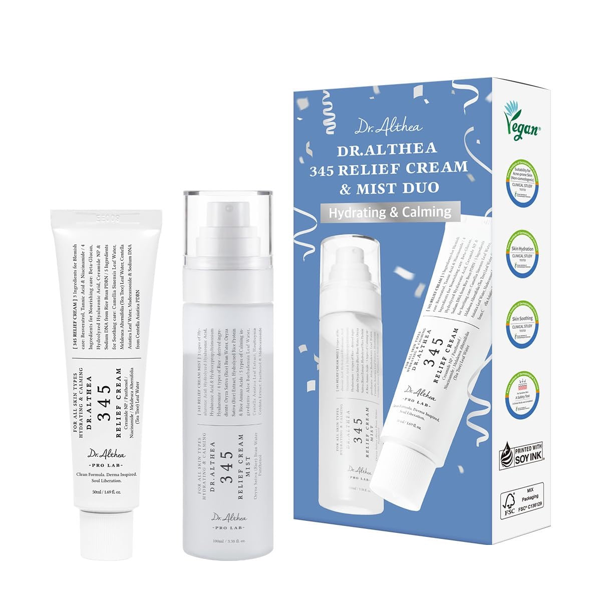 Dr.Althea 345 Relief Cream y Mist-Duo