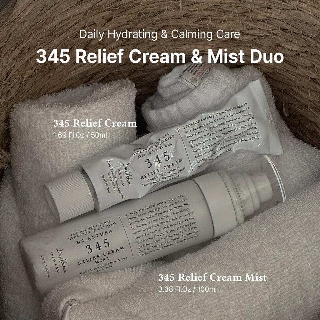 Dr.Althea 345 Relief Cream y Mist-Duo