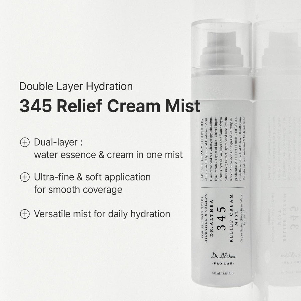 Dr.Althea 345 Relief Cream y Mist-Duo