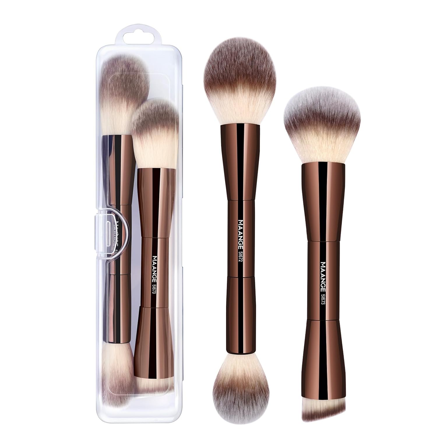 MAANGE - Brochas de maquillaje multifuncional